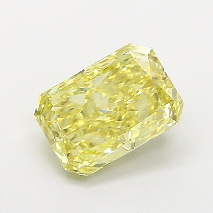 Loose Diamond - RADIANT 2.07ct Fancy Yellow VVS2: Loose Diamond - RADIANT 2.07ct Fancy Yellow VVS2 Source: This is a real non-mined Diamond that has been grown in a lab Shape: RADIANT Carats: 2.07 Color: Fancy Yellow Certification: IGI Video: