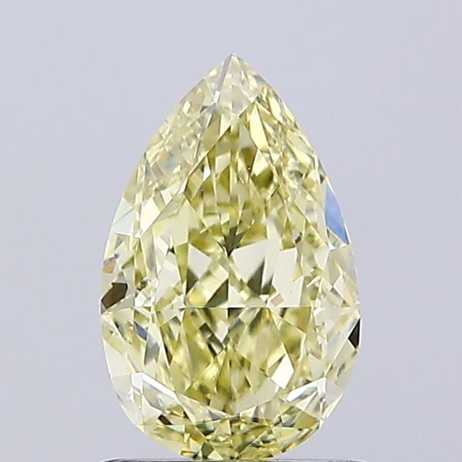 Loose Diamond - PEAR 1.08ct Fancy Intense Yellow VS1: Loose Diamond - PEAR 1.08ct Fancy Intense Yellow VS1 Source: This is a real non-mined Diamond that has been grown in a lab Shape: PEAR Carats: 1.08 Color: Fancy Intense Yellow Certification: NONE Vide