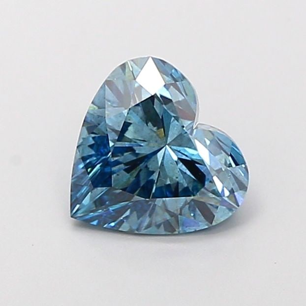 Loose Diamond - HEART 1.6ct Fancy Vivid Blue SI2: Loose Diamond - HEART 1.6ct Fancy Vivid Blue SI2 Source: This is a real non-mined Diamond that has been grown in a lab Shape: HEART Carats: 1.6 Color: Fancy Vivid Blue Certification: IGI Video: