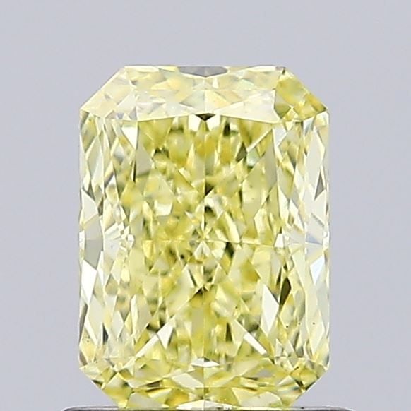 Loose Diamond - RADIANT 1.02ct Fancy Yellow VS2: Loose Diamond - RADIANT 1.02ct Fancy Yellow VS2 Source: This is a real non-mined Diamond that has been grown in a lab Shape: RADIANT Carats: 1.02 Color: Fancy Yellow Certification: IGI Video: