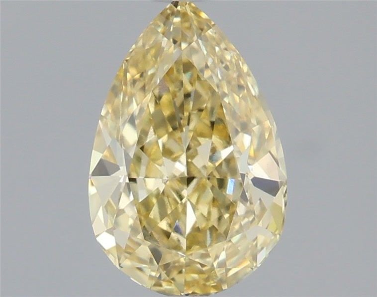 Loose Diamond - PEAR 1.04ct Fancy Intense Yellow VVS2: Loose Diamond - PEAR 1.04ct Fancy Intense Yellow VVS2 Source: This is a real non-mined Diamond that has been grown in a lab Shape: PEAR Carats: 1.04 Color: Fancy Intense Yellow Certification: IGI Vide