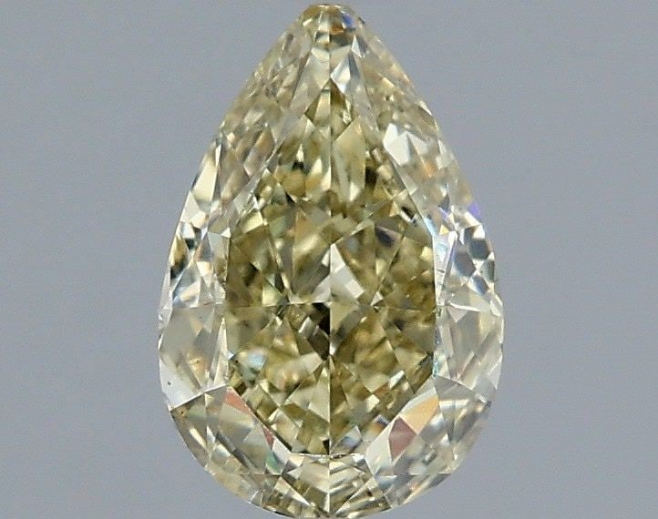 Loose Diamond - PEAR 1.1ct Fancy Light Yellow VS1: Loose Diamond - PEAR 1.1ct Fancy Light Yellow VS1 Source: This is a real non-mined Diamond that has been grown in a lab Shape: PEAR Carats: 1.1 Color: Fancy Light Yellow Certification: IGI Video:
