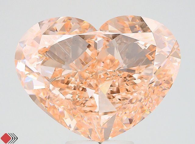 Loose Diamond - HEART 11.13ct Fancy Vivid Pink VS1: Loose Diamond - HEART 11.13ct Fancy Vivid Pink VS1 Source: This is a real non-mined Diamond that has been grown in a lab Shape: HEART Carats: 11.13 Color: Fancy Vivid Pink Certification: IGI Video: