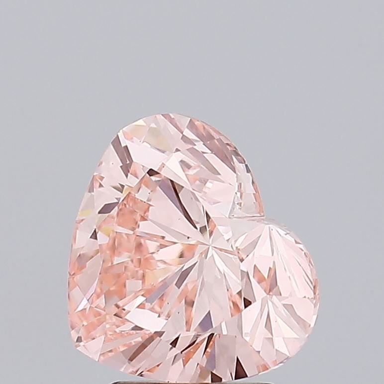 Loose Diamond - HEART 3.0ct Fancy Intense Pink VS2: Loose Diamond - HEART 3.0ct Fancy Intense Pink VS2 Source: This is a real non-mined Diamond that has been grown in a lab Shape: HEART Carats: 3.0 Color: Fancy Intense Pink Certification: IGI Video: