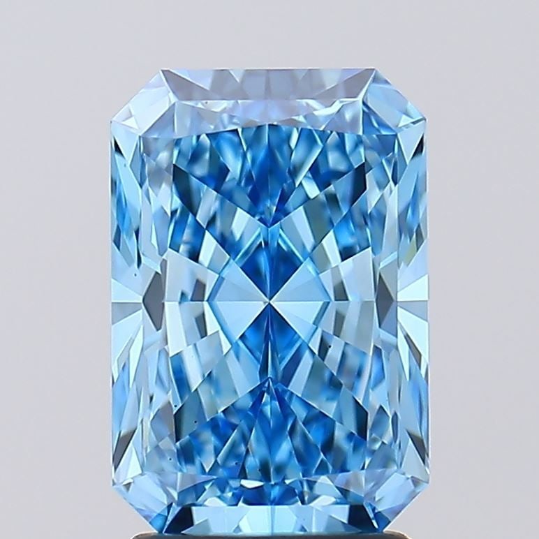 Loose Diamond - RADIANT 2.53ct Fancy Vivid Blue VS1 (1 of 1)