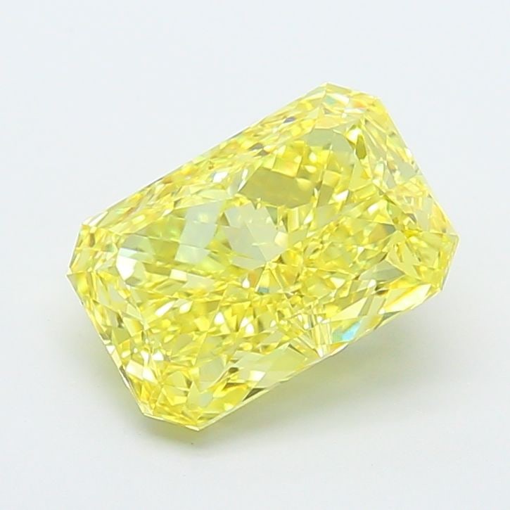 Loose Diamond - RADIANT 3.63ct Fancy Vivid Yellow VVS2: Loose Diamond - RADIANT 3.63ct Fancy Vivid Yellow VVS2 Source: This is a real non-mined Diamond that has been grown in a lab Shape: RADIANT Carats: 3.63 Color: Fancy Vivid Yellow Certification: IGI Vi
