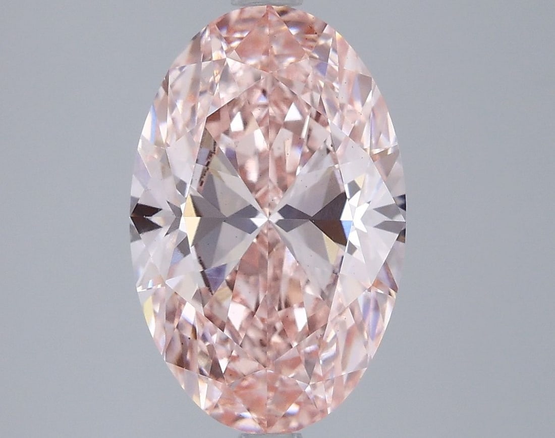 Loose Diamond - OVAL 3.57ct Fancy Vivid Pink VS2: Loose Diamond - OVAL 3.57ct Fancy Vivid Pink VS2 Source: This is a real non-mined Diamond that has been grown in a lab Shape: OVAL Carats: 3.57 Color: Fancy Vivid Pink Certification: IGI Video: