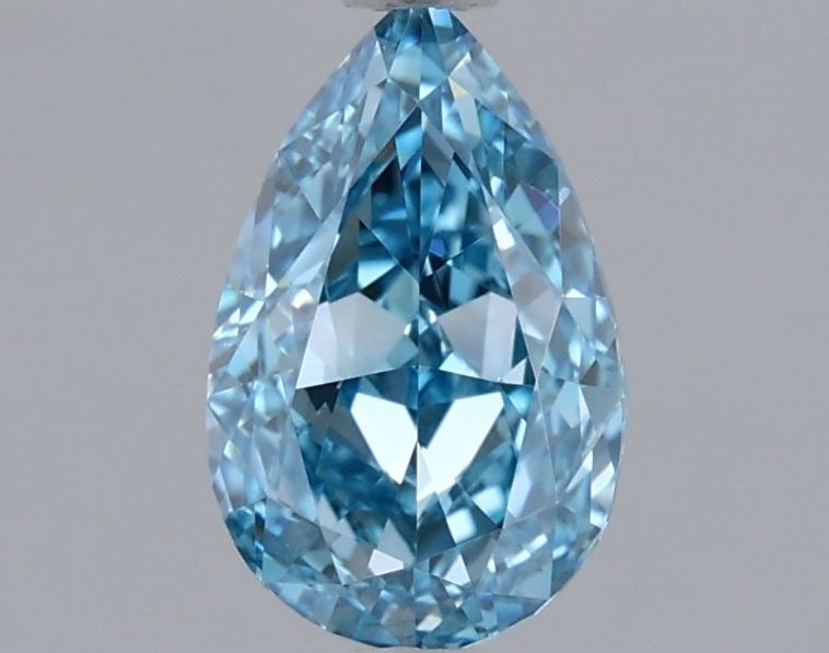 Loose Diamond - PEAR 1.06ct Blue VS1: Loose Diamond - PEAR 1.06ct Blue VS1 Source: This is a real non-mined Diamond that has been grown in a lab Shape: PEAR Carats: 1.06 Color: Blue Certification: NONE Video: