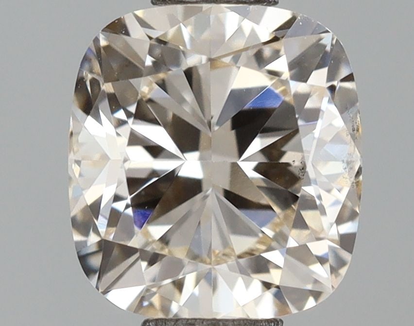 Loose Diamond - CUSHION BRILLIANT 1.0ct Fancy Vivid Yellow VS2: Loose Diamond - CUSHION BRILLIANT 1.0ct Fancy Vivid Yellow VS2 Source: This is a real non-mined Diamond that has been grown in a lab Shape: CUSHION BRILLIANT Carats: 1.0 Color: Fancy Vivid Yellow Cert