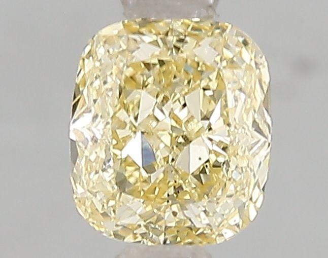 Loose Diamond - CUSHION MODIFIED 1.0ct Fancy Yellow SI1: Loose Diamond - CUSHION MODIFIED 1.0ct Fancy Yellow SI1 Source: This is a real non-mined Diamond that has been grown in a lab Shape: CUSHION MODIFIED Carats: 1.0 Color: Fancy Yellow Certification: IGI