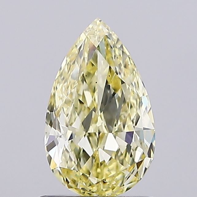Loose Diamond - PEAR 1.15ct Fancy Intense Yellow VS2: Loose Diamond - PEAR 1.15ct Fancy Intense Yellow VS2 Source: This is a real non-mined Diamond that has been grown in a lab Shape: PEAR Carats: 1.15 Color: Fancy Intense Yellow Certification: IGI Video