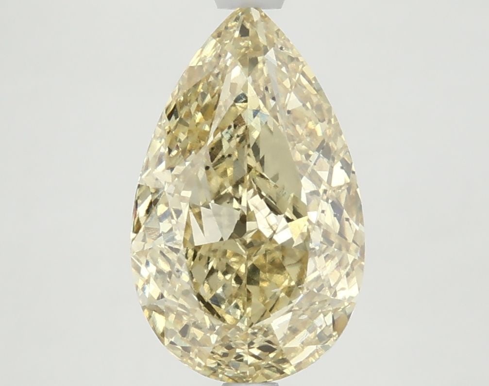 Loose Diamond - PEAR 3.27ct Fancy Intense Yellow VS2: Loose Diamond - PEAR 3.27ct Fancy Intense Yellow VS2 Source: This is a real non-mined Diamond that has been grown in a lab Shape: PEAR Carats: 3.27 Color: Fancy Intense Yellow Certification: IGI Video