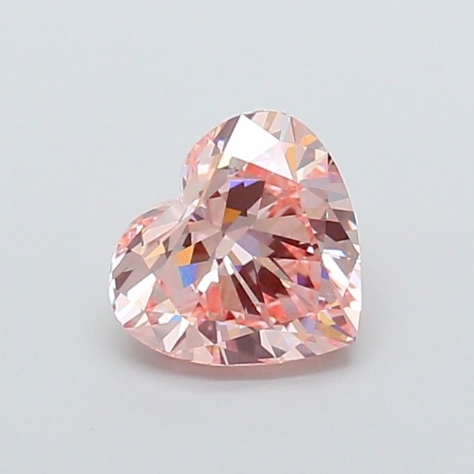 Loose Diamond - HEART 2.02ct Fancy Intense Pink VS1: Loose Diamond - HEART 2.02ct Fancy Intense Pink VS1 Source: This is a real non-mined Diamond that has been grown in a lab Shape: HEART Carats: 2.02 Color: Fancy Intense Pink Certification: IGI Video: