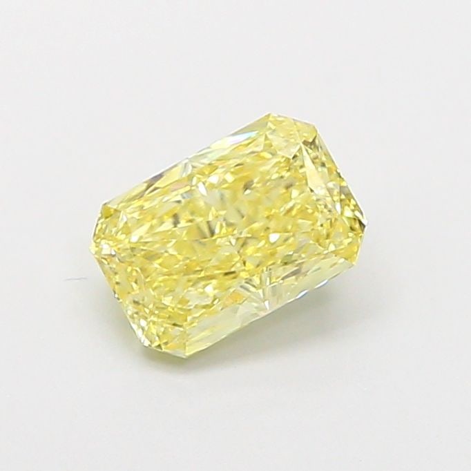 Loose Diamond - RADIANT 1.08ct Fancy Yellow VVS2: Loose Diamond - RADIANT 1.08ct Fancy Yellow VVS2 Source: This is a real non-mined Diamond that has been grown in a lab Shape: RADIANT Carats: 1.08 Color: Fancy Yellow Certification: IGI Video: