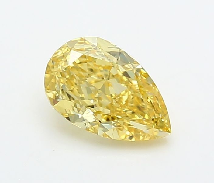 Loose Diamond - PEAR 1.01ct Fancy Vivid Yellow VVS2: Loose Diamond - PEAR 1.01ct Fancy Vivid Yellow VVS2 Source: This is a real non-mined Diamond that has been grown in a lab Shape: PEAR Carats: 1.01 Color: Fancy Vivid Yellow Certification: IGI Video: