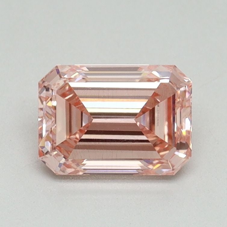 Loose Diamond - EMERALD 1.06ct Fancy Intense Pink VS2: Loose Diamond - EMERALD 1.06ct Fancy Intense Pink VS2 Source: This is a real non-mined Diamond that has been grown in a lab Shape: EMERALD Carats: 1.06 Color: Fancy Intense Pink Certification: IGI Vid