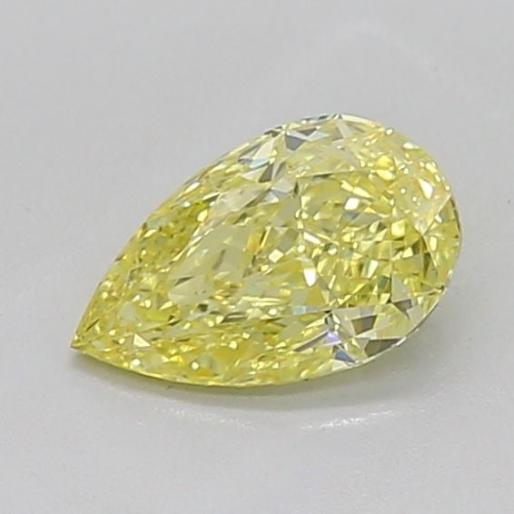 Loose Diamond - PEAR 1.11ct Fancy Intense Yellow VS2: Loose Diamond - PEAR 1.11ct Fancy Intense Yellow VS2 Source: This is a real non-mined Diamond that has been grown in a lab Shape: PEAR Carats: 1.11 Color: Fancy Intense Yellow Certification: IGI The D