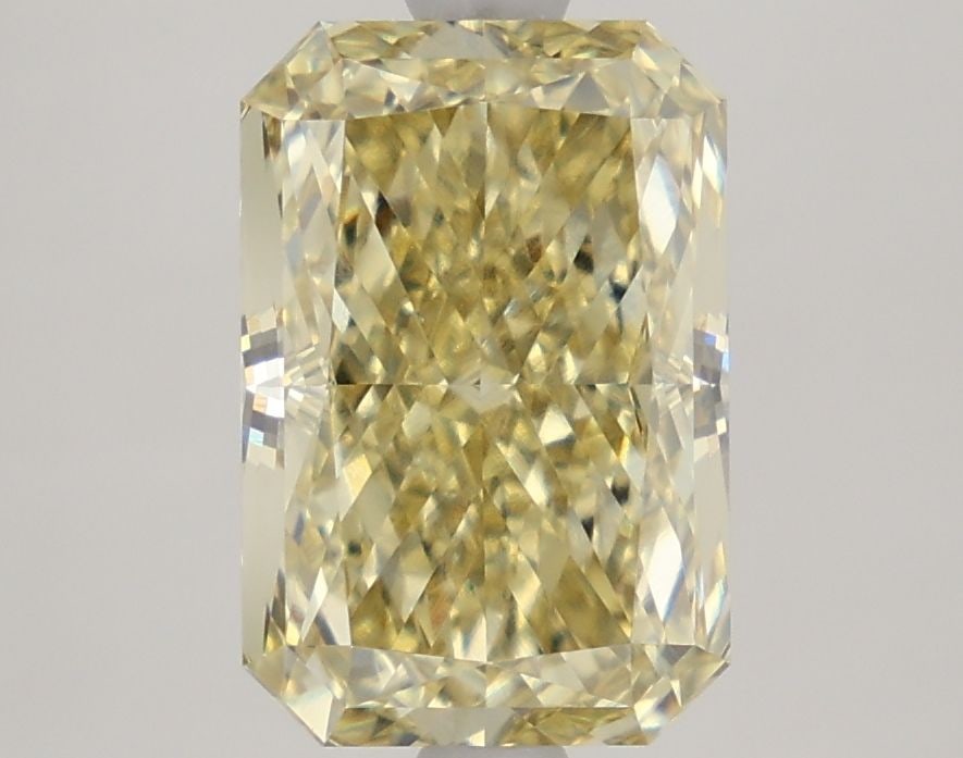 Loose Diamond - RADIANT 3.3ct Fancy Intense Yellow VVS1: Loose Diamond - RADIANT 3.3ct Fancy Intense Yellow VVS1 Source: This is a real non-mined Diamond that has been grown in a lab Shape: RADIANT Carats: 3.3 Color: Fancy Intense Yellow Certification: IGI 