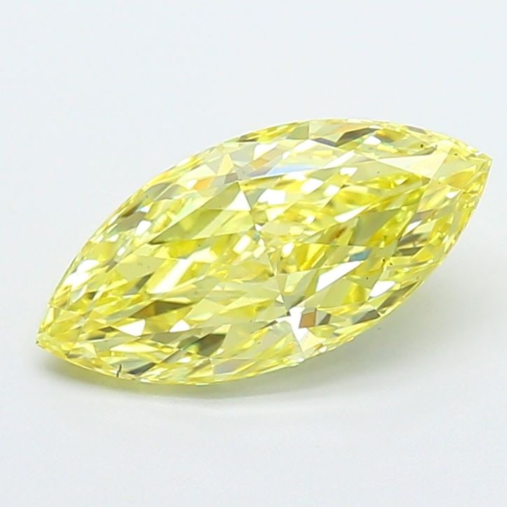 Loose Diamond - MARQUISE 2.01ct Fancy Intense Yellow VS2: Loose Diamond - MARQUISE 2.01ct Fancy Intense Yellow VS2 Source: This is a real non-mined Diamond that has been grown in a lab Shape: MARQUISE Carats: 2.01 Color: Fancy Intense Yellow Certification: I