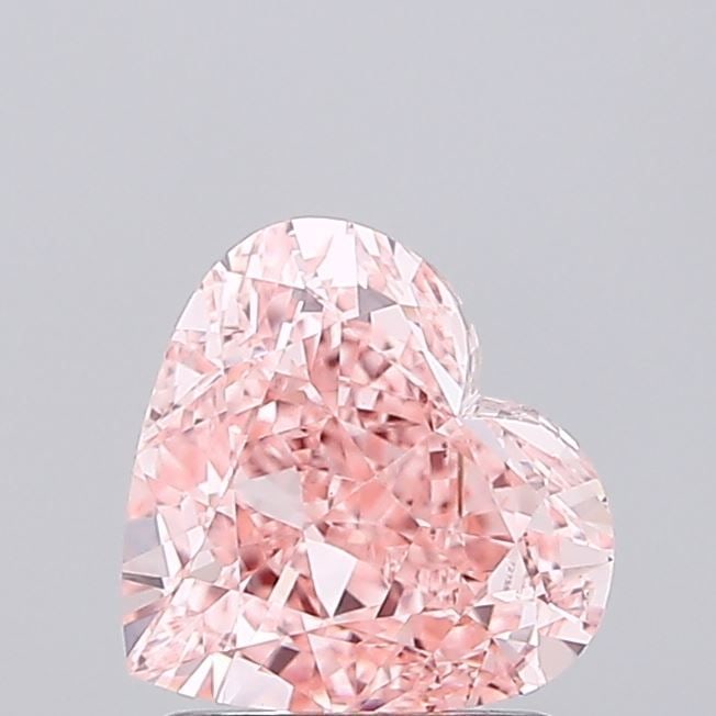 Loose Diamond - HEART 1.66ct Fancy Vivid Pink VVS2: Loose Diamond - HEART 1.66ct Fancy Vivid Pink VVS2 Source: This is a real non-mined Diamond that has been grown in a lab Shape: HEART Carats: 1.66 Color: Fancy Vivid Pink Certification: IGI Video: