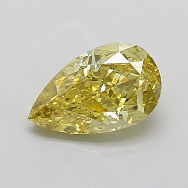 Loose Diamond - PEAR 2.01ct Fancy Vivid Yellow VS2: Loose Diamond - PEAR 2.01ct Fancy Vivid Yellow VS2 Source: This is a real non-mined Diamond that has been grown in a lab Shape: PEAR Carats: 2.01 Color: Fancy Vivid Yellow Certification: IGI Video: