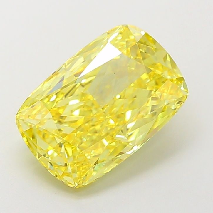 Loose Diamond - CUSHION MODIFIED 5.01ct Fancy Vivid Yellow VS2: Loose Diamond - CUSHION MODIFIED 5.01ct Fancy Vivid Yellow VS2 Source: This is a real non-mined Diamond that has been grown in a lab Shape: CUSHION MODIFIED Carats: 5.01 Color: Fancy Vivid Yellow Cert
