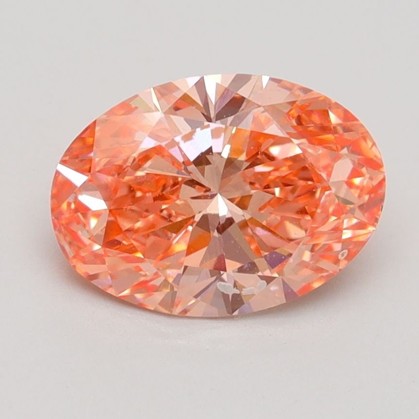Loose Diamond - OVAL 1.6ct Fancy Vivid Pink VS2: Loose Diamond - OVAL 1.6ct Fancy Vivid Pink VS2 Source: This is a real non-mined Diamond that has been grown in a lab Shape: OVAL Carats: 1.6 Color: Fancy Vivid Pink Certification: IGI Video: