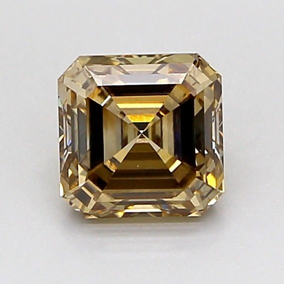 Loose Diamond - ASSCHER 1.03ct Fancy Light Brown VS2: Loose Diamond - ASSCHER 1.03ct Fancy Light Brown VS2 Source: This is a real non-mined Diamond that has been grown in a lab Shape: ASSCHER Carats: 1.03 Color: Fancy Light Brown Certification: IGI Video