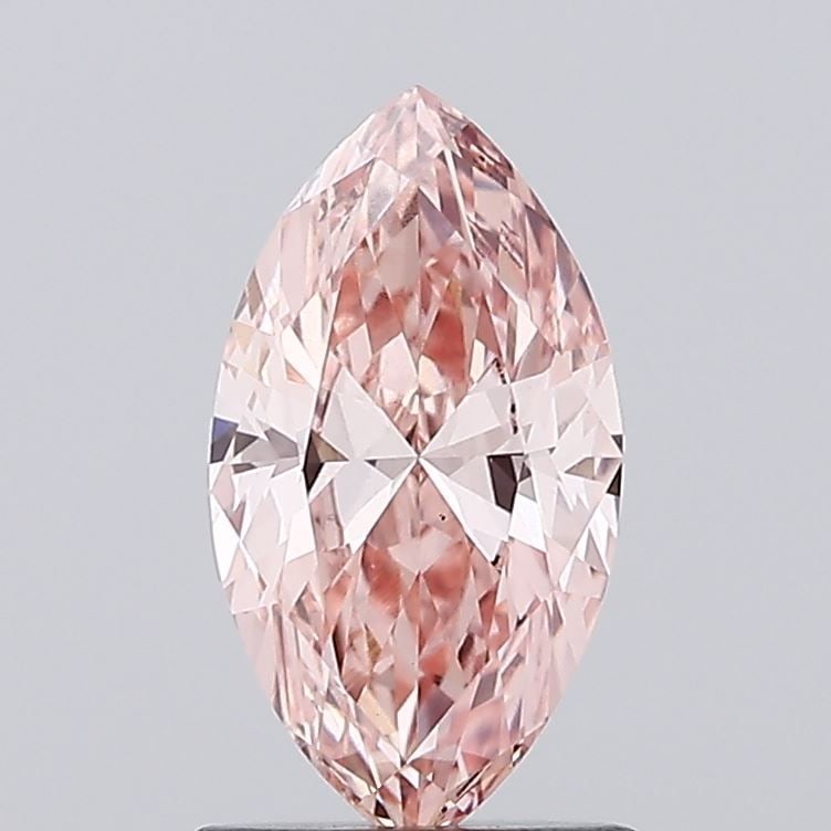 Loose Diamond - MARQUISE 1.09ct Fancy Vivid Pink VS1: Loose Diamond - MARQUISE 1.09ct Fancy Vivid Pink VS1 Source: This is a real non-mined Diamond that has been grown in a lab Shape: MARQUISE Carats: 1.09 Color: Fancy Vivid Pink Certification: IGI Video