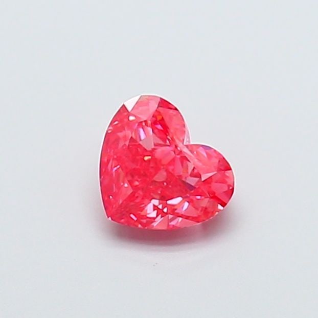 Loose Diamond - HEART 1.01ct Fancy Vivid Pink VS1: Loose Diamond - HEART 1.01ct Fancy Vivid Pink VS1 Source: This is a real non-mined Diamond that has been grown in a lab Shape: HEART Carats: 1.01 Color: Fancy Vivid Pink Certification: IGI Video: