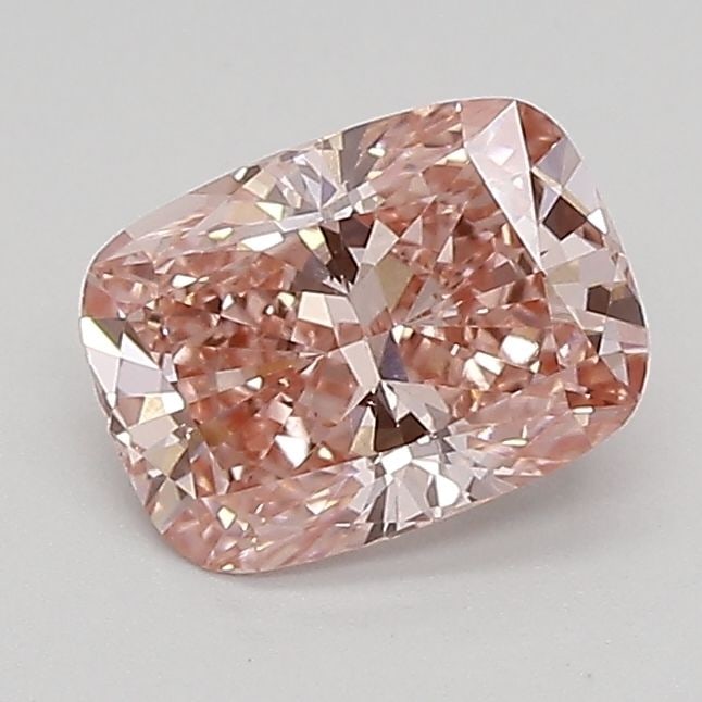 Loose Diamond - CUSHION MODIFIED 0.96ct Fancy Vivid Pink VS1: Loose Diamond - CUSHION MODIFIED 0.96ct Fancy Vivid Pink VS1 Source: This is a real non-mined Diamond that has been grown in a lab Shape: CUSHION MODIFIED Carats: 0.96 Color: Fancy Vivid Pink Certific