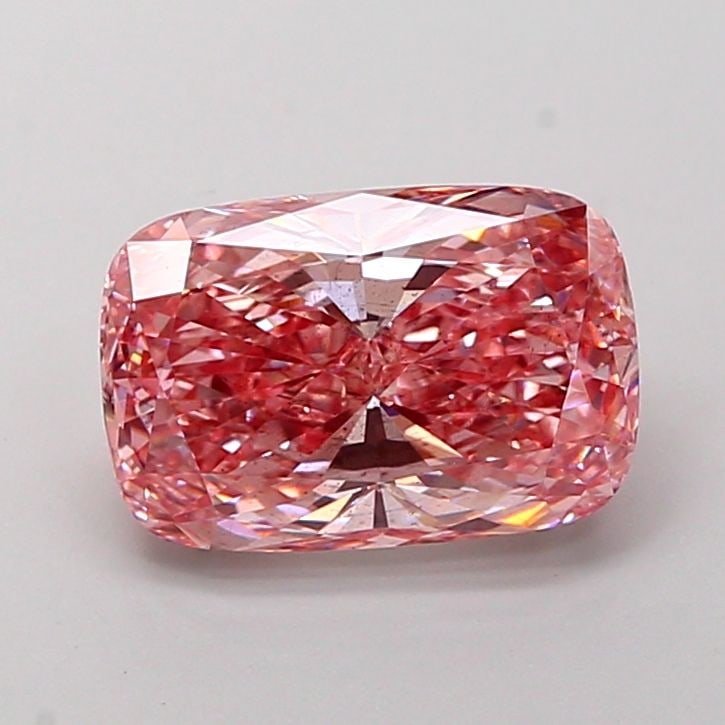 Loose Diamond - CUSHION MODIFIED 3.09ct Fancy Vivid Pink SI1: Loose Diamond - CUSHION MODIFIED 3.09ct Fancy Vivid Pink SI1 Source: This is a real non-mined Diamond that has been grown in a lab Shape: CUSHION MODIFIED Carats: 3.09 Color: Fancy Vivid Pink Certific