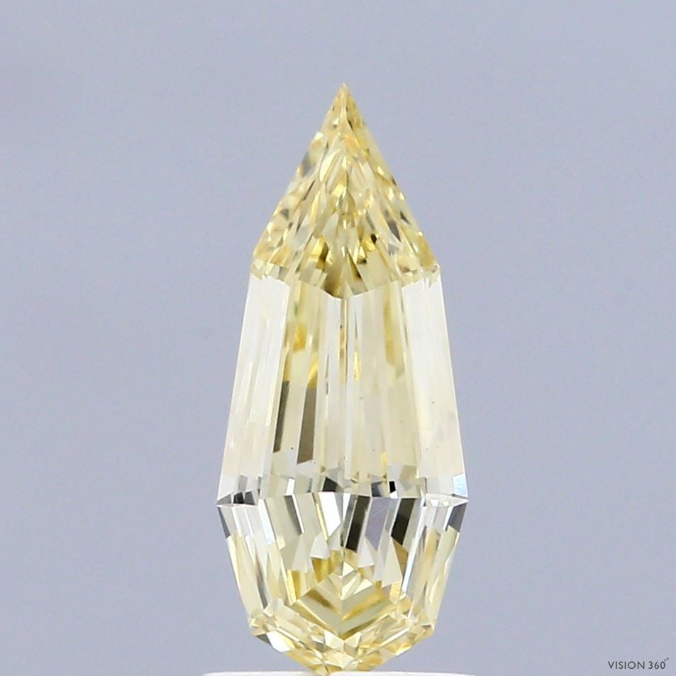 Loose Diamond - OCTAGONAL 1.43ct Fancy Light Yellow VS1: Loose Diamond - OCTAGONAL 1.43ct Fancy Light Yellow VS1 Source: This is a real non-mined Diamond that has been grown in a lab Shape: OCTAGONAL Carats: 1.43 Color: Fancy Light Yellow Certification: IGI