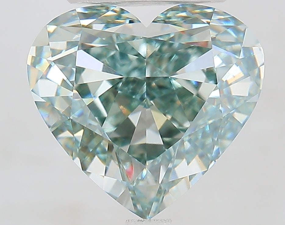 Loose Diamond - HEART 6.02ct Fancy Green VVS2: Loose Diamond - HEART 6.02ct Fancy Green VVS2 Source: This is a real non-mined Diamond that has been grown in a lab Shape: HEART Carats: 6.02 Color: Fancy Green Certification: IGI Video: