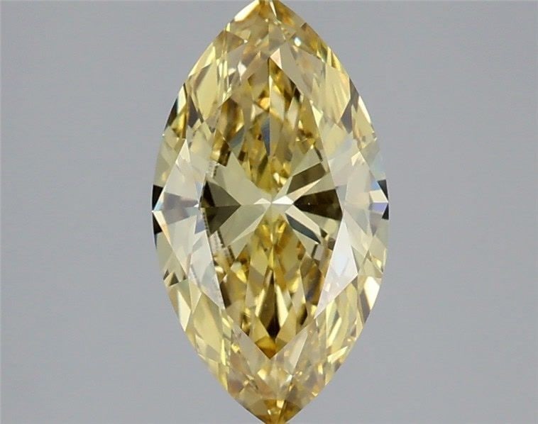 Loose Diamond - MARQUISE 1.19ct Fancy Intense Yellow VVS2: Loose Diamond - MARQUISE 1.19ct Fancy Intense Yellow VVS2 Source: This is a real non-mined Diamond that has been grown in a lab Shape: MARQUISE Carats: 1.19 Color: Fancy Intense Yellow Certification: 