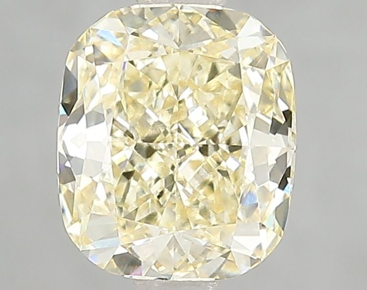 Loose Diamond - CUSHION MODIFIED 2.07ct Fancy Intense Yellow VVS2: Loose Diamond - CUSHION MODIFIED 2.07ct Fancy Intense Yellow VVS2 Source: This is a real non-mined Diamond that has been grown in a lab Shape: CUSHION MODIFIED Carats: 2.07 Color: Fancy Intense Yellow