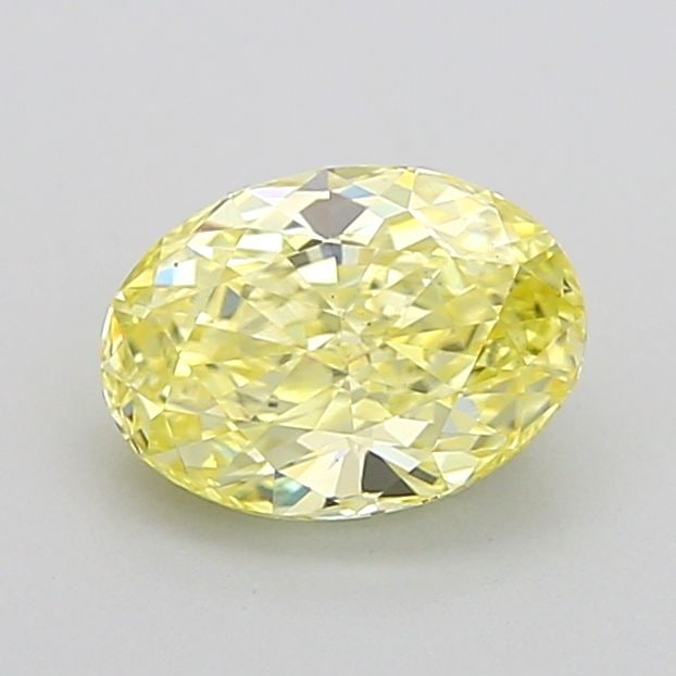 Loose Diamond - OVAL 1.03ct Fancy Yellow VS1: Loose Diamond - OVAL 1.03ct Fancy Yellow VS1 Source: This is a real non-mined Diamond that has been grown in a lab Shape: OVAL Carats: 1.03 Color: Fancy Yellow Certification: IGI Video: