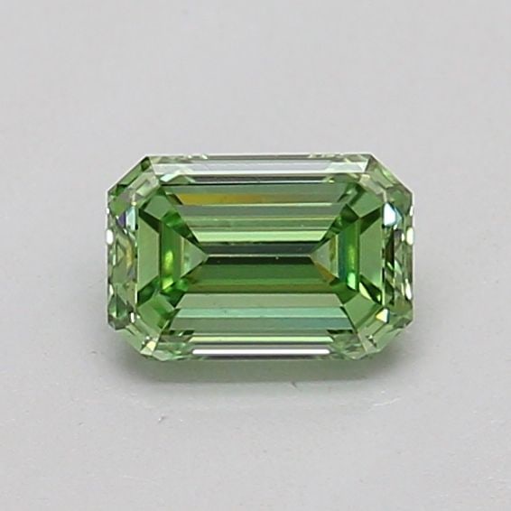 Loose Diamond - EMERALD 0.28ct Fancy Vivid Green VS1: Loose Diamond - EMERALD 0.28ct Fancy Vivid Green VS1 Source: This is a real non-mined Diamond that has been grown in a lab Shape: EMERALD Carats: 0.28 Color: Fancy Vivid Green Certification: IGI The D