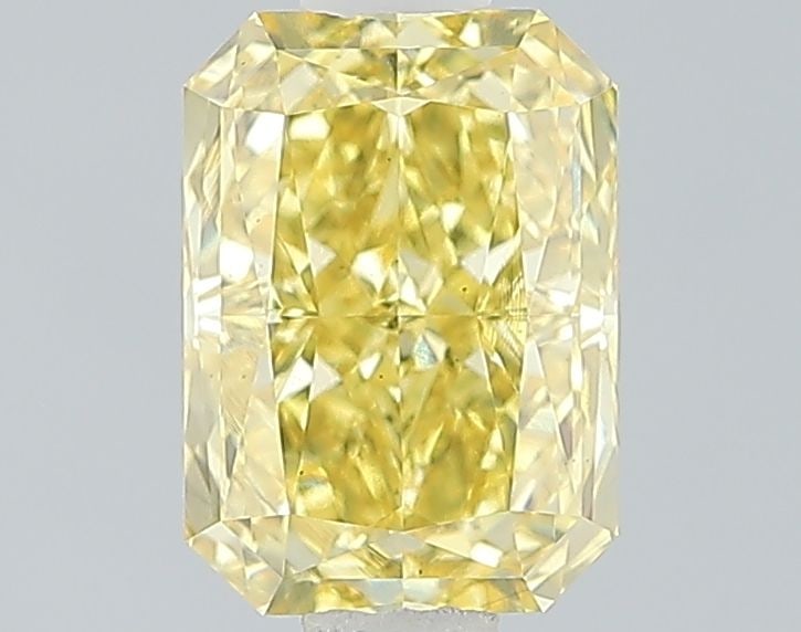 Loose Diamond - RADIANT 1.75ct Fancy Vivid Yellow VS2: Loose Diamond - RADIANT 1.75ct Fancy Vivid Yellow VS2 Source: This is a real non-mined Diamond that has been grown in a lab Shape: RADIANT Carats: 1.75 Color: Fancy Vivid Yellow Certification: IGI Vid