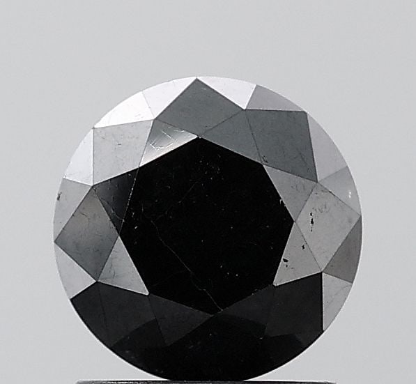 Loose Diamond - ROUND 1.74ct Fancy Black VS2 (1 of 1)