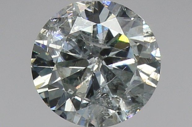 Loose Diamond - ROUND 0.47ct Fancy Light Green Gray Green (1 of 1)