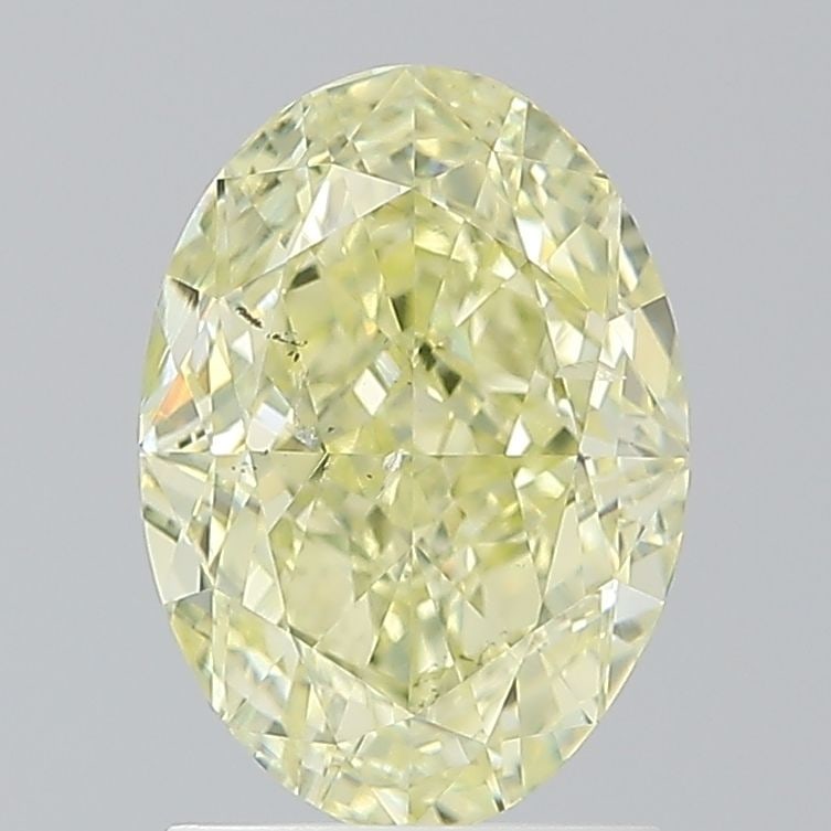 Loose Diamond - OVAL 2.01ct Fancy Yellow SI2: Loose Diamond - OVAL 2.01ct Fancy Yellow SI2 Source: Natural Shape: OVAL Carats: 2.01 Color: Fancy Yellow Certification: GIA Video: