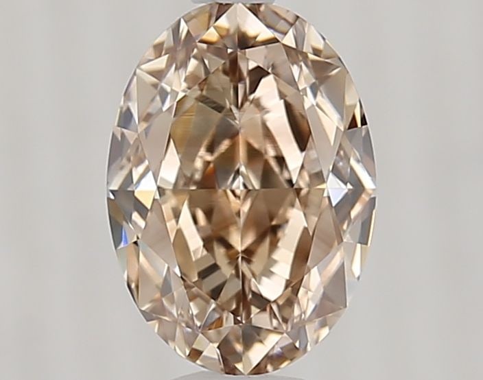 Loose Diamond - OVAL 1.3ct Fancy Orange Brown VS1: Loose Diamond - OVAL 1.3ct Fancy Orange Brown VS1 Source: Natural Shape: OVAL Carats: 1.3 Color: Fancy Orange Brown Certification: GIA Video: