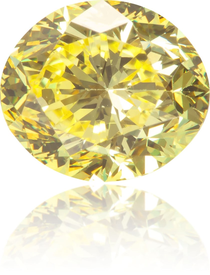 Loose Diamond - OVAL 1.11ct Fancy Intense Yellow VS1: Loose Diamond - OVAL 1.11ct Fancy Intense Yellow VS1 Source: Natural Shape: OVAL Carats: 1.11 Color: Fancy Intense Yellow Certification: GIA The Diamond Depot Guarantee: All items in this auction are 
