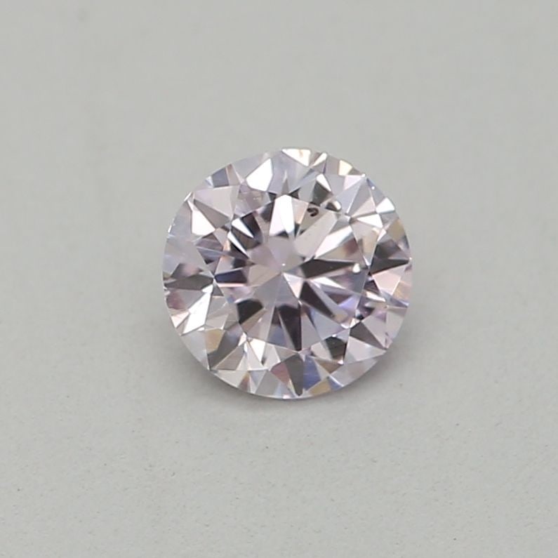 Loose Diamond - ROUND 0.18ct Fancy Light Pinkish Purple: Loose Diamond - ROUND 0.18ct Fancy Light Pinkish Purple Source: Natural Shape: ROUND Carats: 0.18 Color: Fancy Light Pinkish Purple Certification: GIA Video: