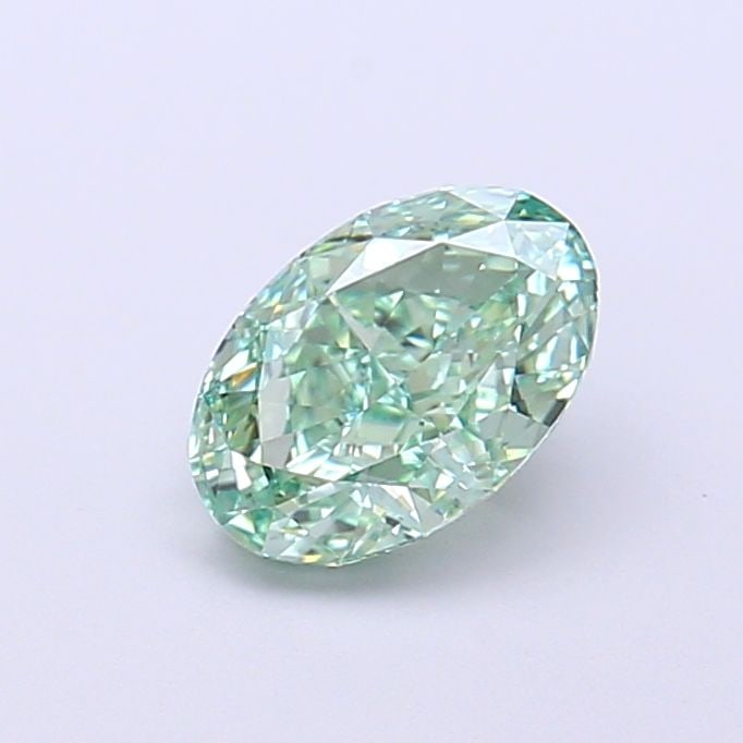 Loose Diamond - OVAL 1.04ct Fancy Vivid Green VS1: Loose Diamond - OVAL 1.04ct Fancy Vivid Green VS1 Source: This is a real non-mined Diamond that has been grown in a lab Shape: OVAL Carats: 1.04 Color: Fancy Vivid Green Certification: IGI Video: