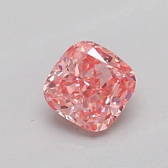 Loose Diamond - CUSHION MODIFIED 0.25ct Fancy Vivid Pink VVS2: Loose Diamond - CUSHION MODIFIED 0.25ct Fancy Vivid Pink VVS2 Source: This is a real non-mined Diamond that has been grown in a lab Shape: CUSHION MODIFIED Carats: 0.25 Color: Fancy Vivid Pink Certifi