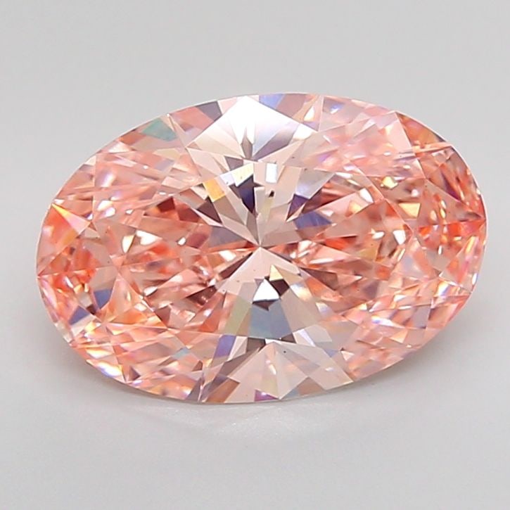 Loose Diamond - OVAL 3.62ct Fancy Vivid Pink VS1: Loose Diamond - OVAL 3.62ct Fancy Vivid Pink VS1 Source: This is a real non-mined Diamond that has been grown in a lab Shape: OVAL Carats: 3.62 Color: Fancy Vivid Pink Certification: IGI Video: