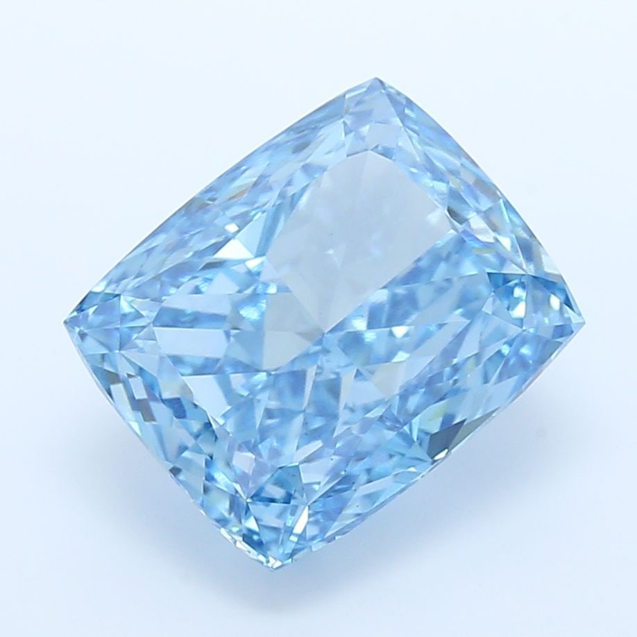 Loose Diamond - CUSHION MODIFIED 7.09ct Fancy Vivid Blue VS1: Loose Diamond - CUSHION MODIFIED 7.09ct Fancy Vivid Blue VS1 Source: This is a real non-mined Diamond that has been grown in a lab Shape: CUSHION MODIFIED Carats: 7.09 Color: Fancy Vivid Blue Certific