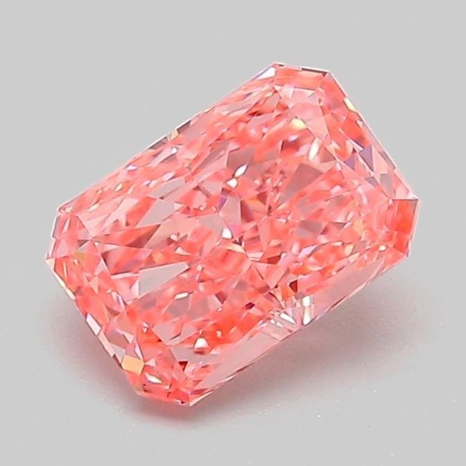 Loose Diamond - RADIANT 1.07ct Fancy Vivid Pink VVS2: Loose Diamond - RADIANT 1.07ct Fancy Vivid Pink VVS2 Source: This is a real non-mined Diamond that has been grown in a lab Shape: RADIANT Carats: 1.07 Color: Fancy Vivid Pink Certification: IGI Video: